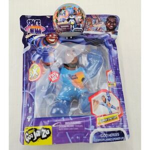 Space Jam A‎ New Legacy Goo Heroes Lebron James Power Up Toy & Mini Figure New